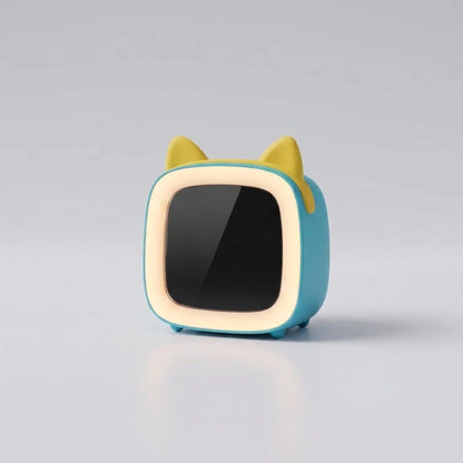 Night Light Alarm Clock Stepless Dimmable LED Animal Designs