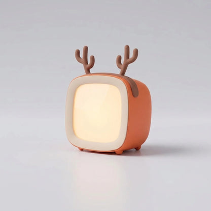 Night Light Alarm Clock Stepless Dimmable LED Animal Designs