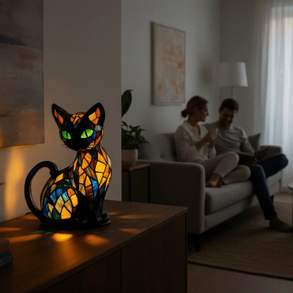 Night Light Cat Soft Silicone Touch-Dimmable & Rechargeable