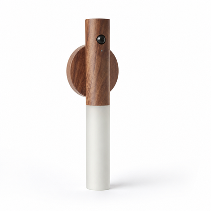 Night Light Motion Sensor Detachable & Rechargeable Wood Finish