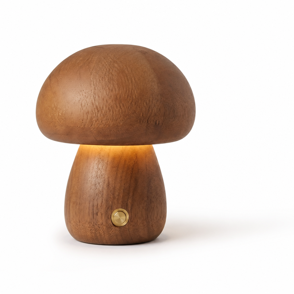 Night Light Mushroom Touch Control Warm White LED