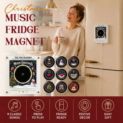 Night Light Rotating Vinyl Record NFC Magnetic Mount