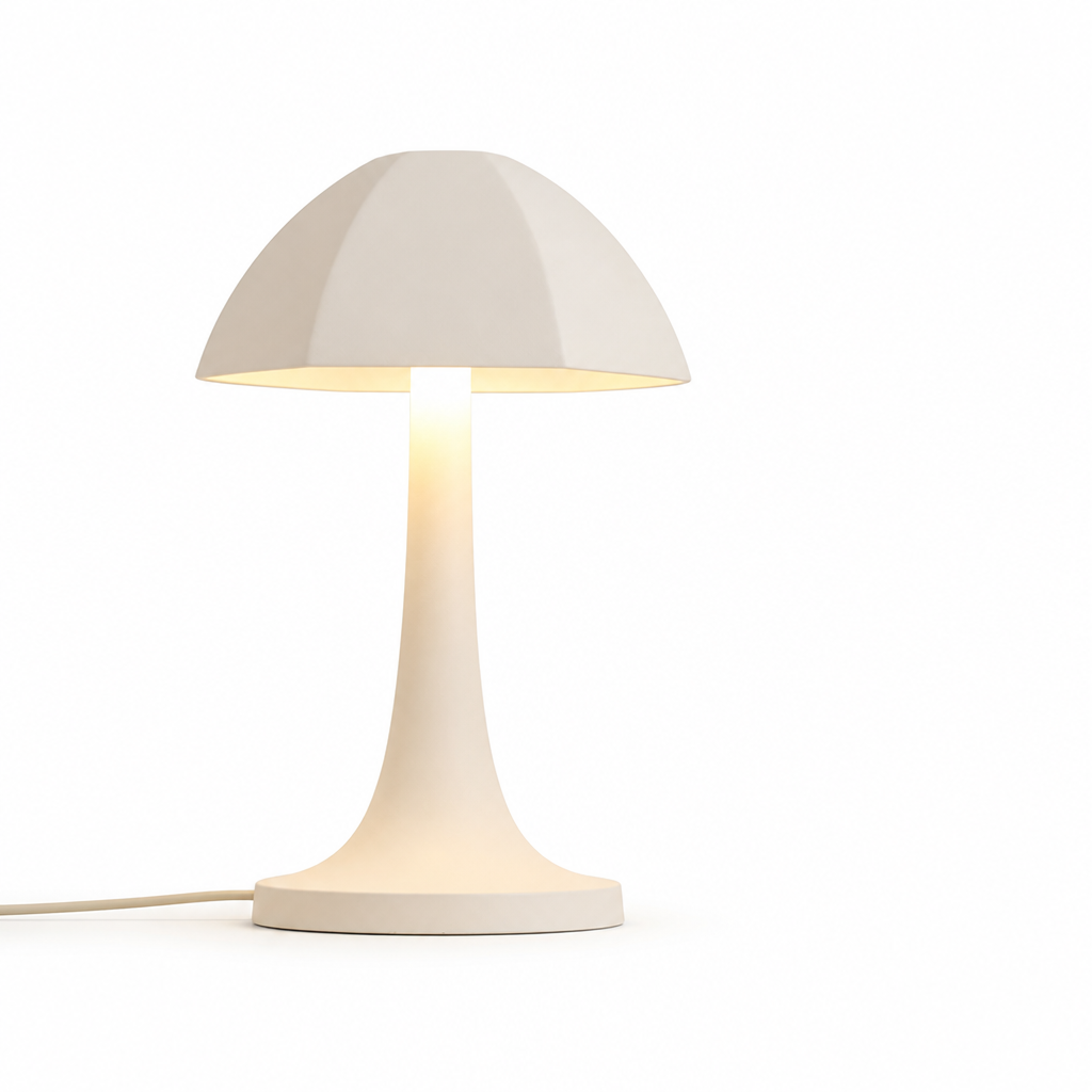 Nordic Mushroom Table Lamp with Soft Diffused Ambient Glow
