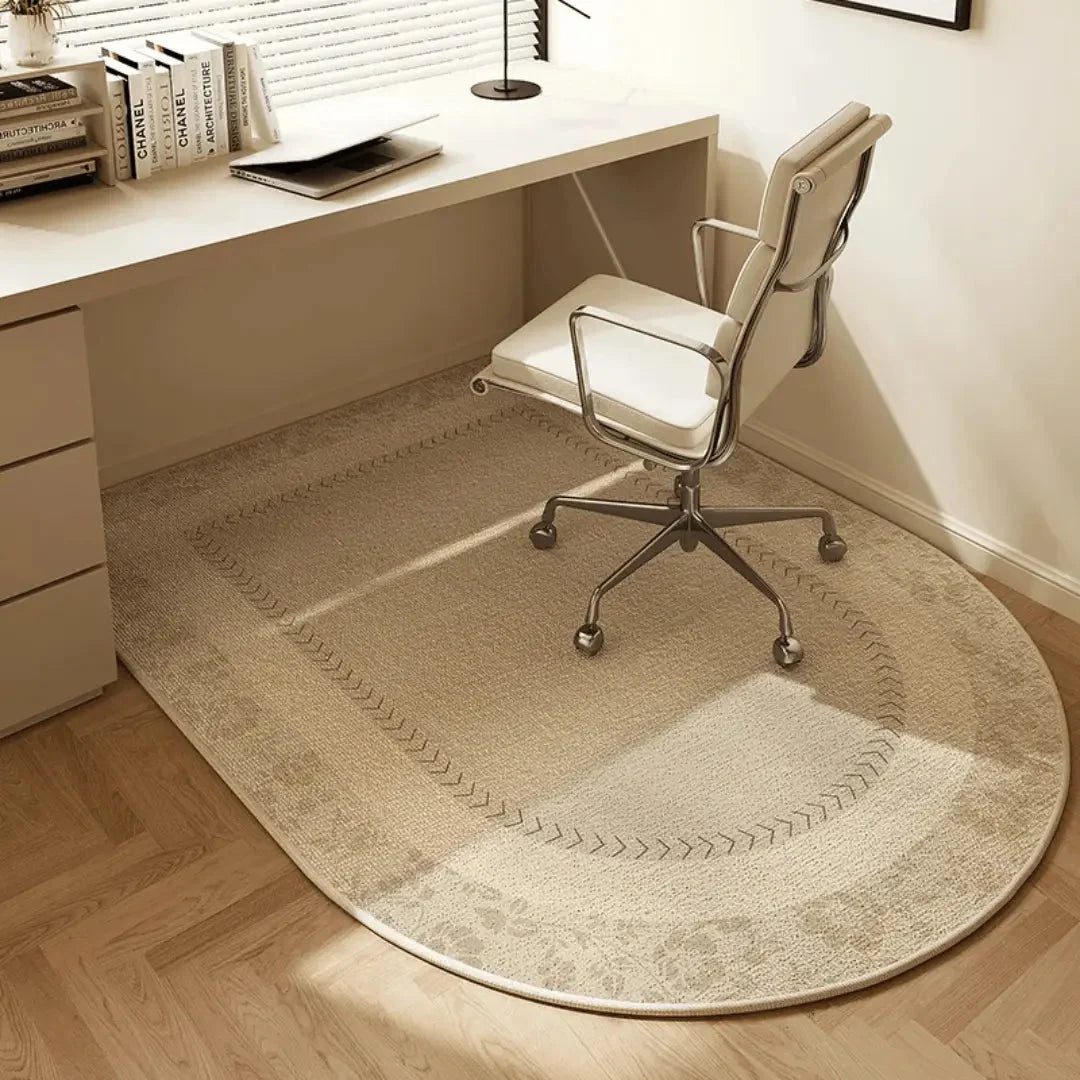 Office Chair Mat Semi-Round Non-Slip Floor Protector