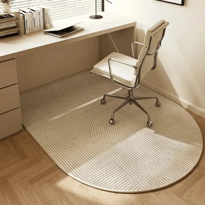 Office Chair Mat Semi-Round Non-Slip Floor Protector