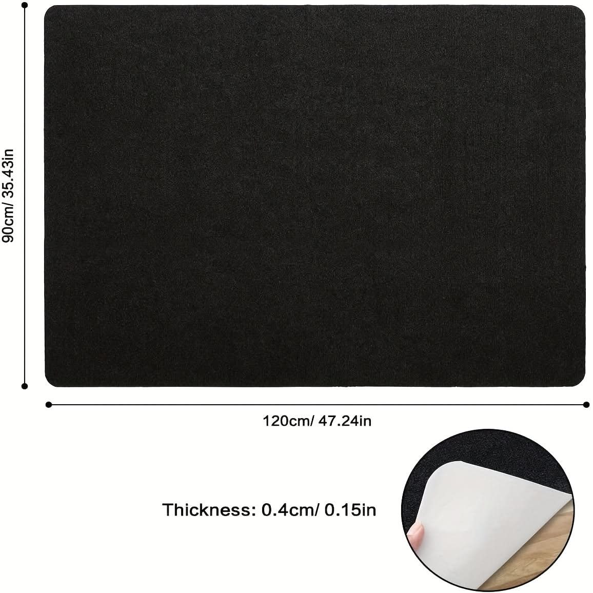 Office Chair Mat Smooth Rolling Floor Protection