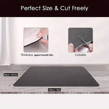 Office Chair Mat Smooth Rolling Floor Protection