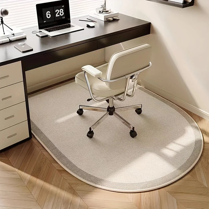 Office Floor Mat Ergonomic Soft Fabric Non-Slip Backing