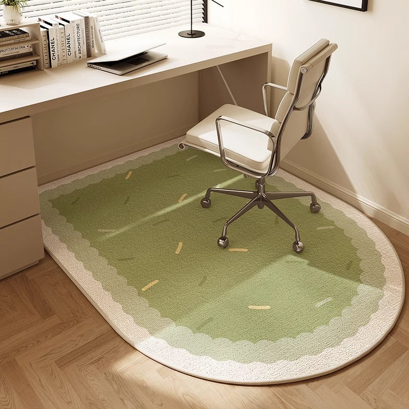 Office Floor Mat Ergonomic Soft Fabric Non-Slip Backing