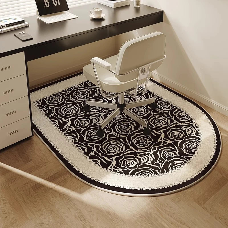 Office Floor Mat Ergonomic Soft Fabric Non-Slip Backing