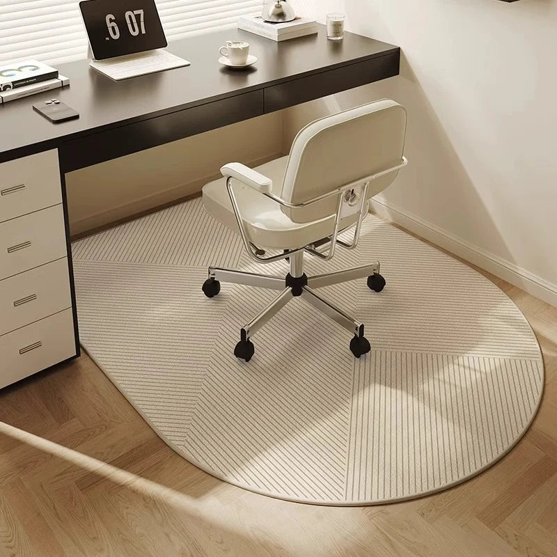 Office Floor Mat Ergonomic Soft Fabric Non-Slip Backing