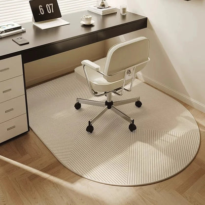 Office Floor Mat Ergonomic Soft Fabric Non-Slip Backing