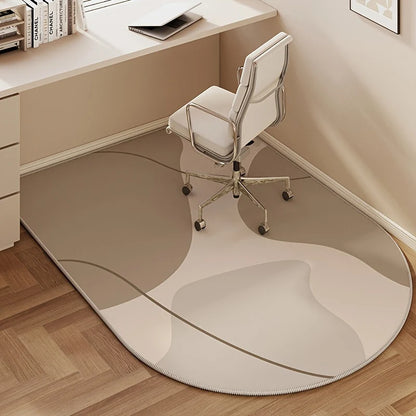Office Floor Mat Ergonomic Soft Fabric Non-Slip Backing