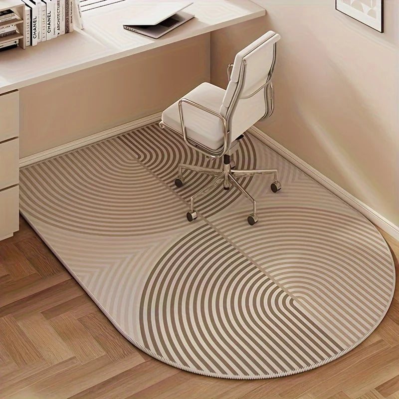 Office Floor Mat Ergonomic Soft Fabric Non-Slip Backing
