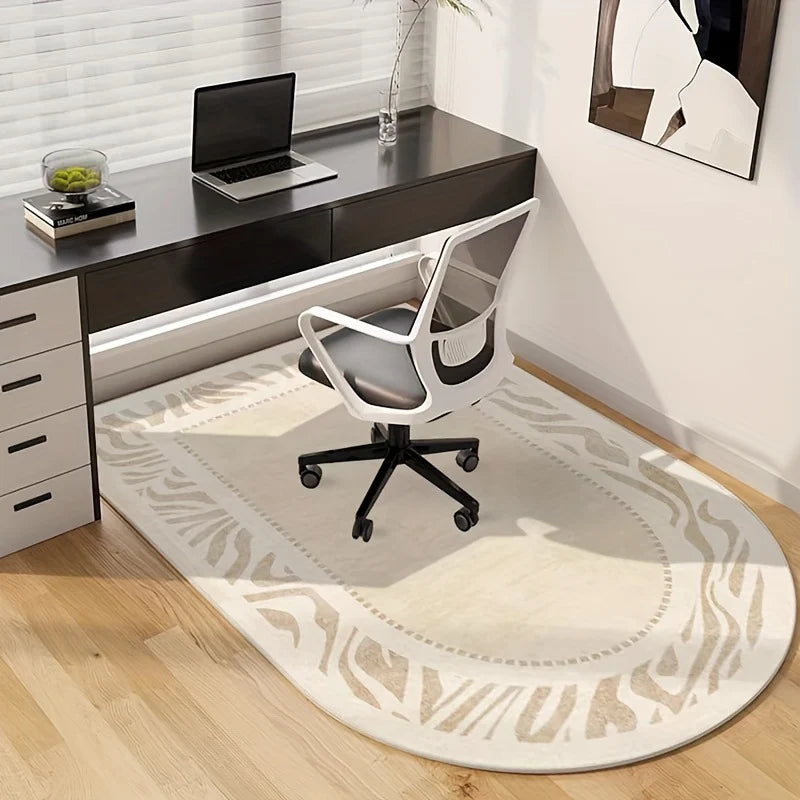 Office Floor Mat Ergonomic Soft Fabric Non-Slip Backing
