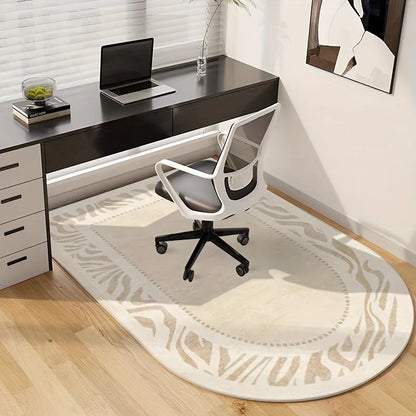 Office Floor Mat Ergonomic Soft Fabric Non-Slip Backing