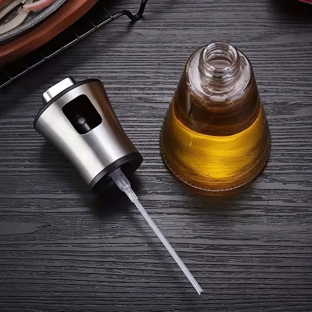 Oil Spray Bottle Fine Mist Refillable Glass