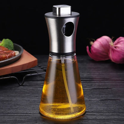 Oil Spray Bottle Fine Mist Refillable Glass