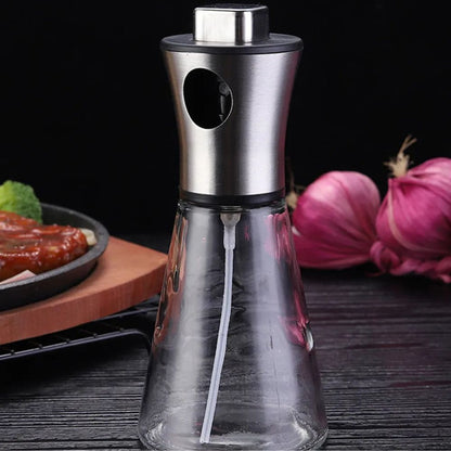 Oil Spray Bottle Fine Mist Refillable Glass
