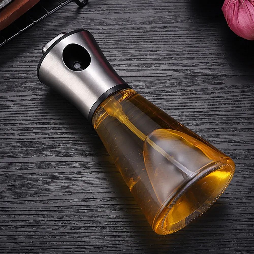 Oil Spray Bottle Fine Mist Refillable Glass