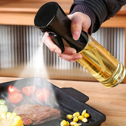 Oil Spray Bottle Glass Refillable Fine Mist