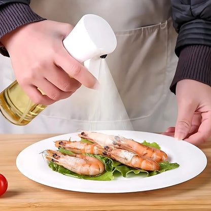 Oil Spray Bottle Glass Refillable Fine Mist