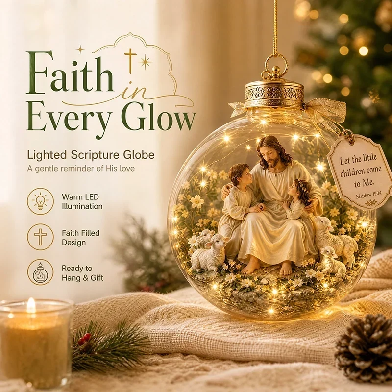 Ornament Christian Scripture Lighted Keepsake