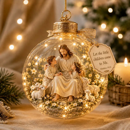 Ornament Christian Scripture Lighted Keepsake