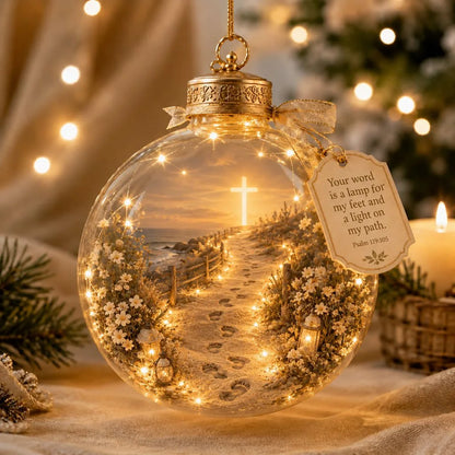 Ornament Christian Scripture Lighted Keepsake