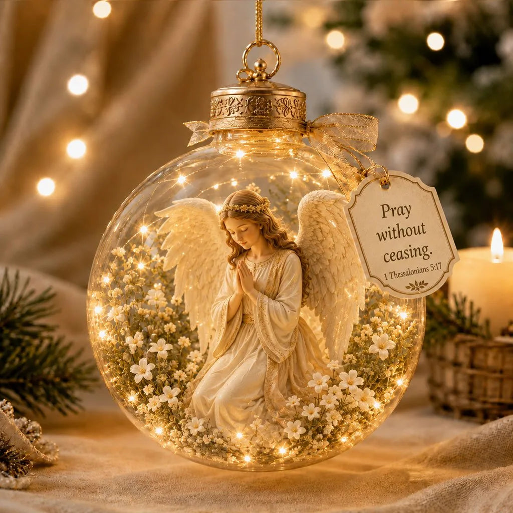Ornament Christian Scripture Lighted Keepsake
