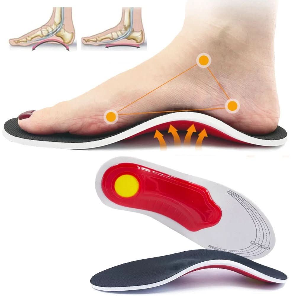 Orthopedic Insoles 3D Arch Support Breathable Cushioning