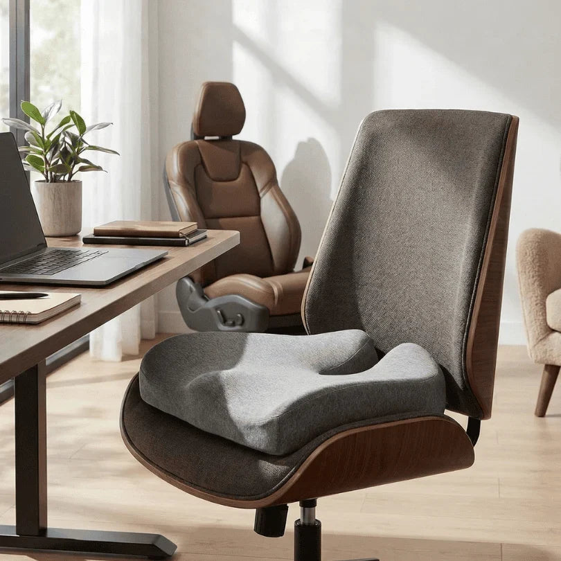 Orthopedic Seat Cushion High-Density Foam Tailbone Support