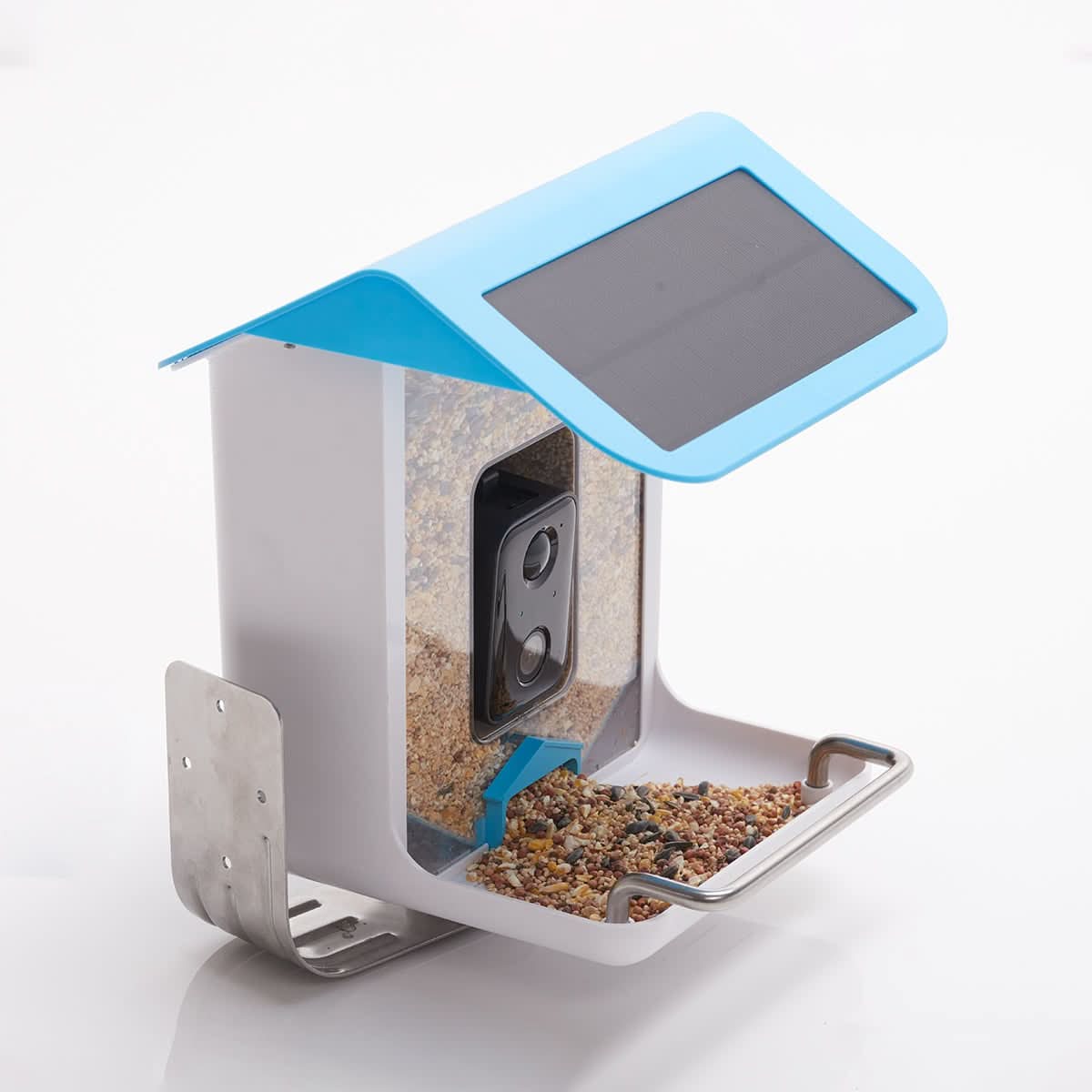 Outdoor Bird Feeder Camera Solar-Powered AI Bird ID