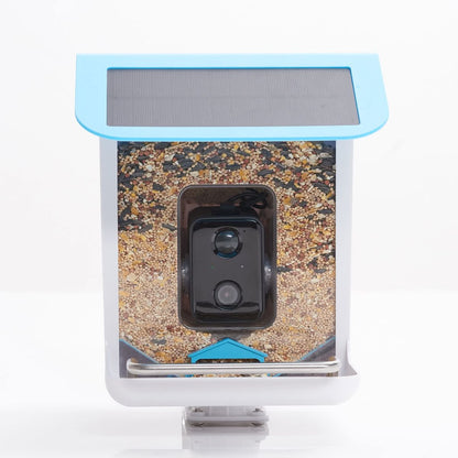 Outdoor Bird Feeder Camera Solar-Powered AI Bird ID