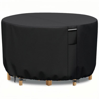 Outdoor Furniture Cover Round Weather-Resistant Secure Fit