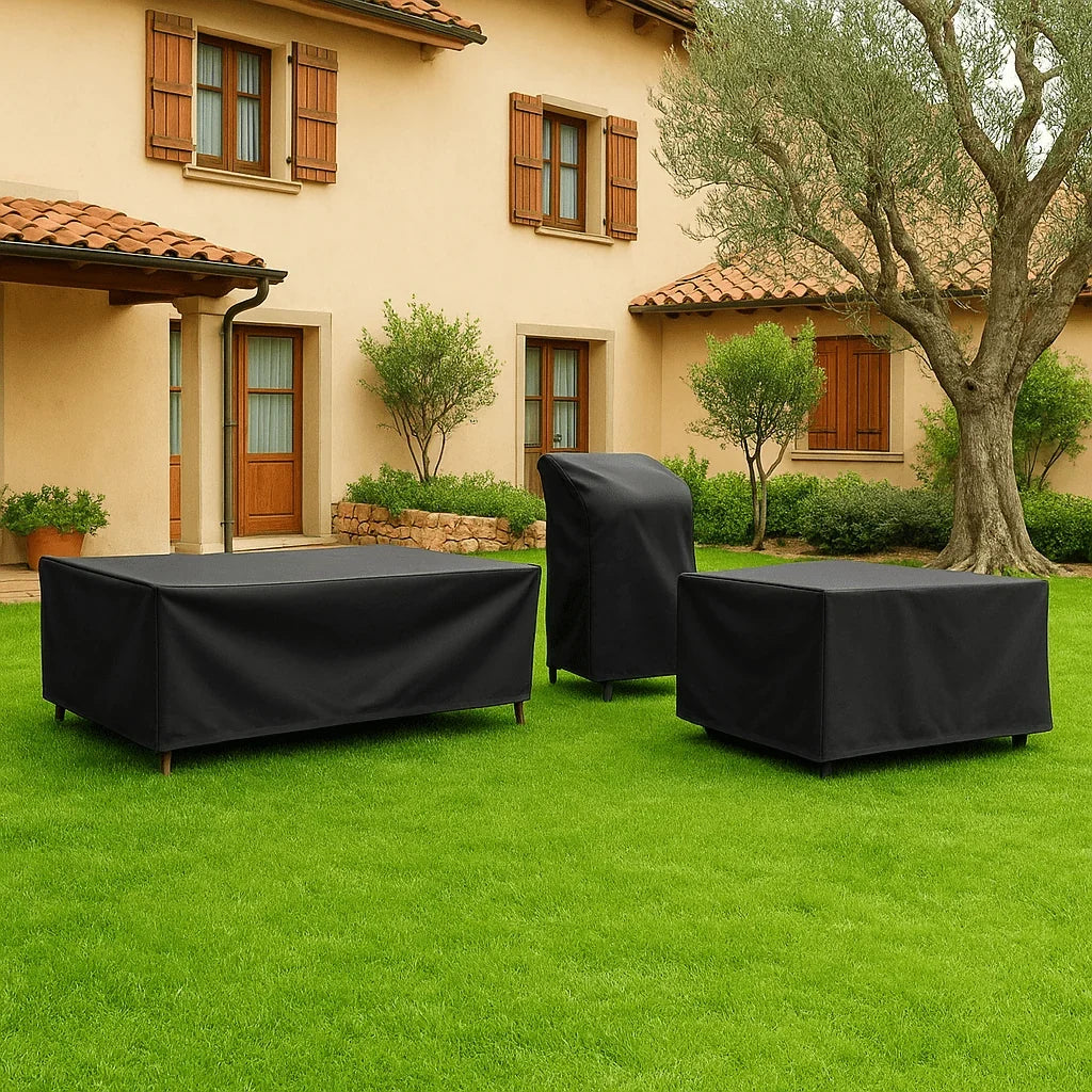 Outdoor Furniture Cover Water-Repellent UV-Resistant Polyester