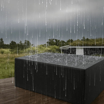 Outdoor Furniture Cover Water-Repellent UV-Resistant Polyester