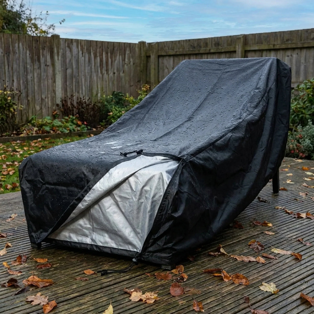 Outdoor Furniture Cover Water-Repellent UV-Resistant Polyester