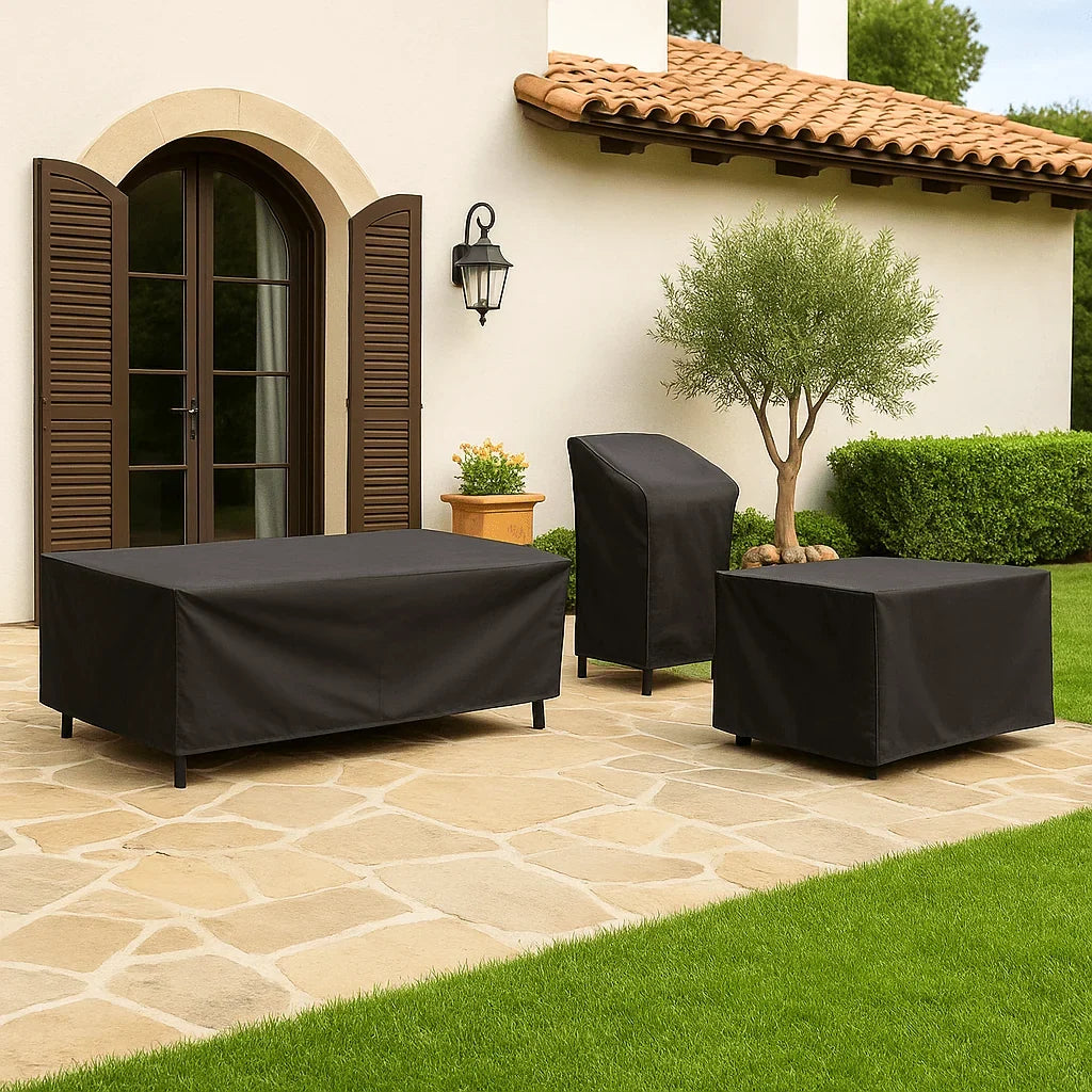 Outdoor Furniture Cover Water-Repellent UV-Resistant Polyester
