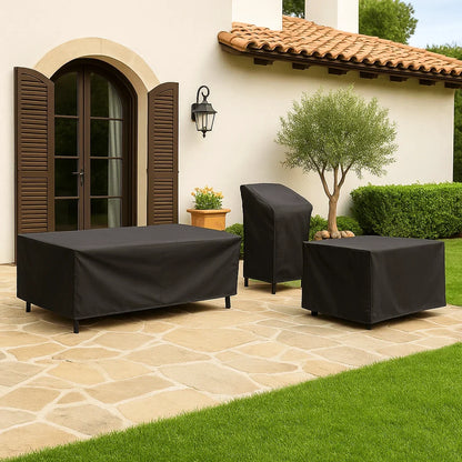Outdoor Furniture Cover Water-Repellent UV-Resistant Polyester