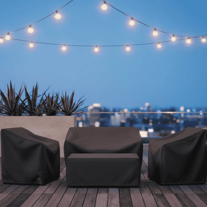 Outdoor Furniture Cover Waterproof & UV-Resistant Secure Windproof Fit