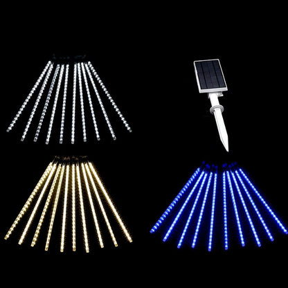 Outdoor Solar Light 360° Meteor Shower Effect IP65