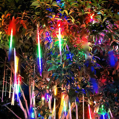 Outdoor Solar Light 360° Meteor Shower Effect IP65