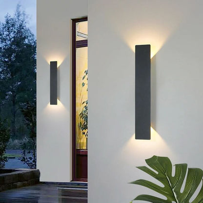 Outdoor Wall Light Integrated LED Weatherproof IP65