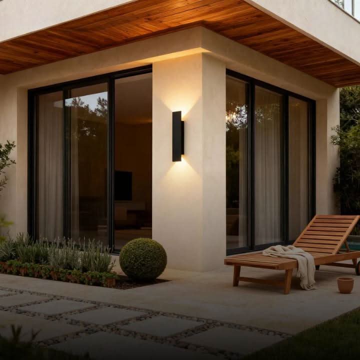 Outdoor Wall Light LED Up-And-Down IP65 Aluminum