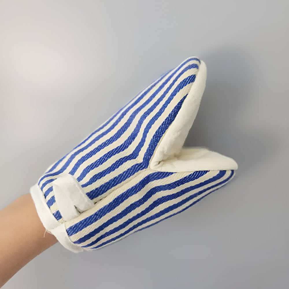 Oven Mitt Heat-Resistant Microfiber Hanging Loop