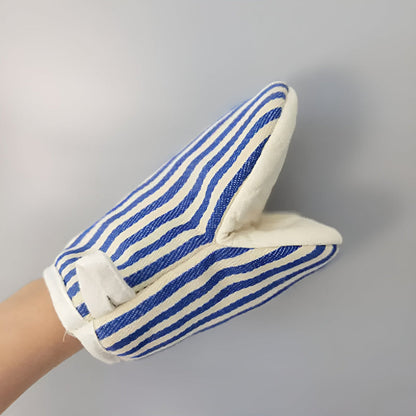 Oven Mitt Heat-Resistant Microfiber Hanging Loop