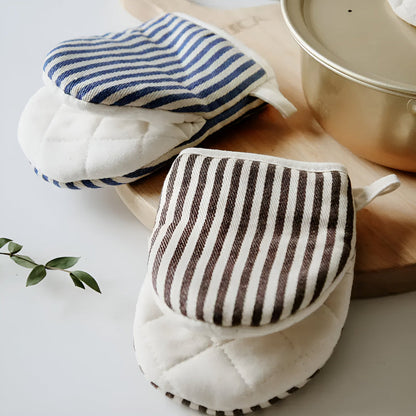 Oven Mitt Heat-Resistant Microfiber Hanging Loop