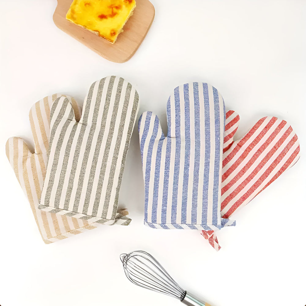 Oven Mitt Heat-Resistant Non-Slip Microfiber Lined