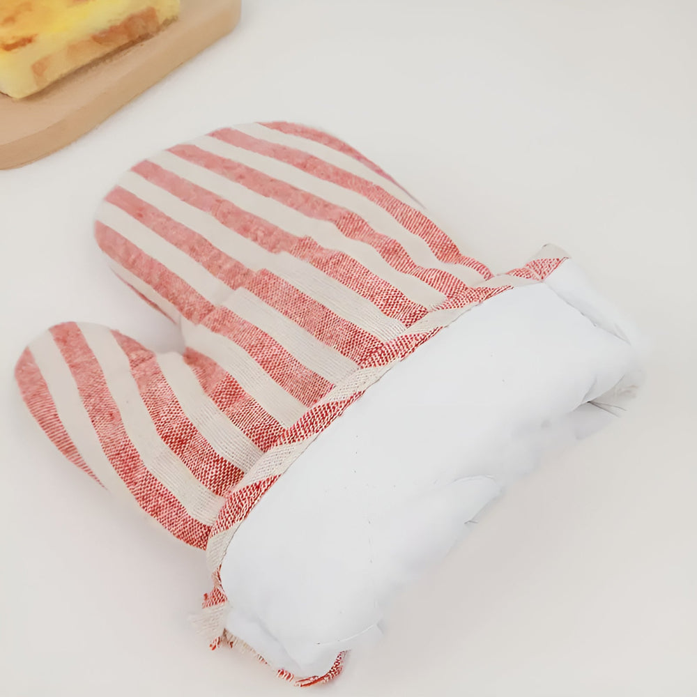 Oven Mitt Heat-Resistant Non-Slip Microfiber Lined